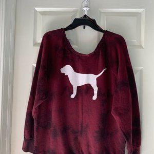 Victoria Secret - PINK Sweatshirt Size Medium Dog Design  Great Condition